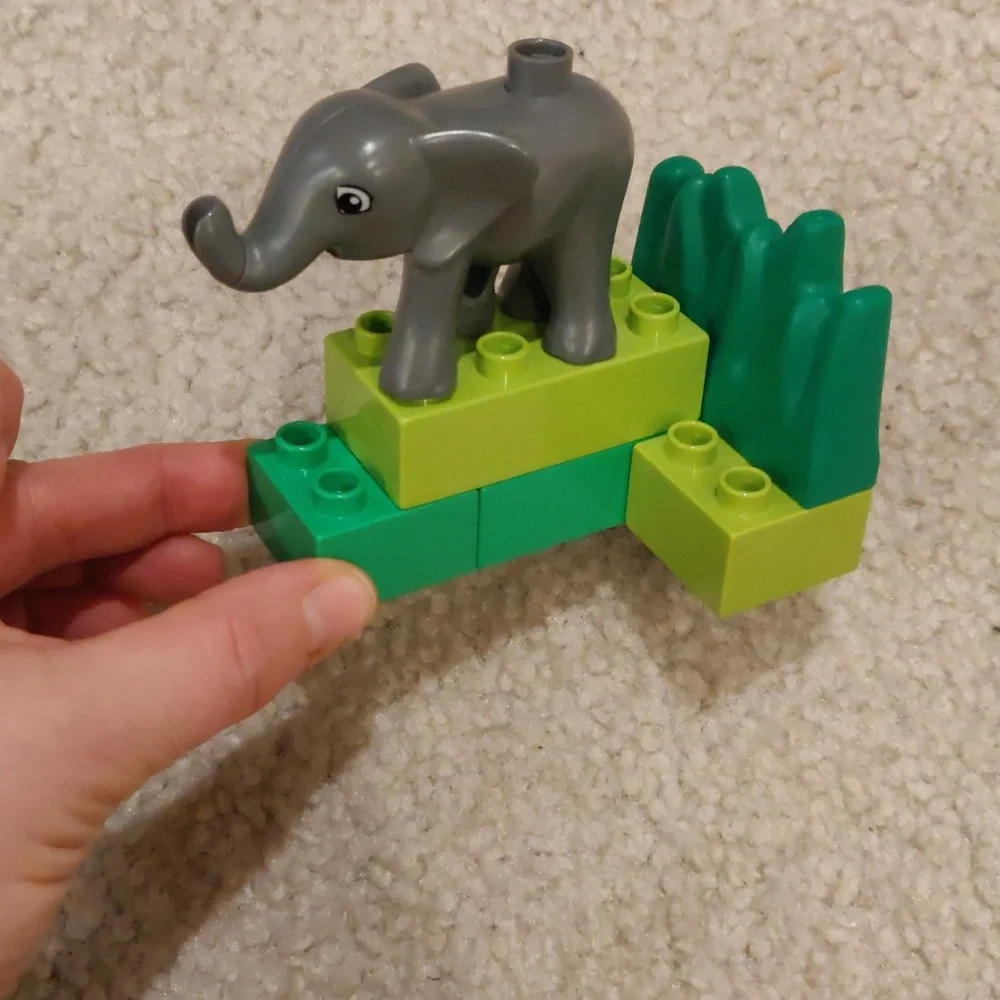 Lego Duplo Baby Zoo Building Blocks 18 PCs Set